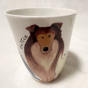 Vintage ROY KIRKHAM Walkies Dog Mug Bone China England Labrador Westie Schnauzer